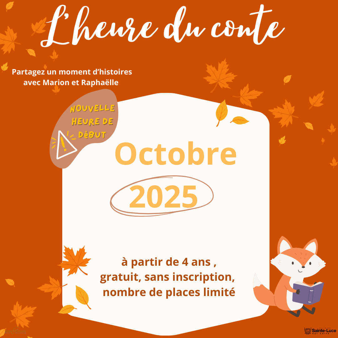 Heure du conte du 15 octobre 2025