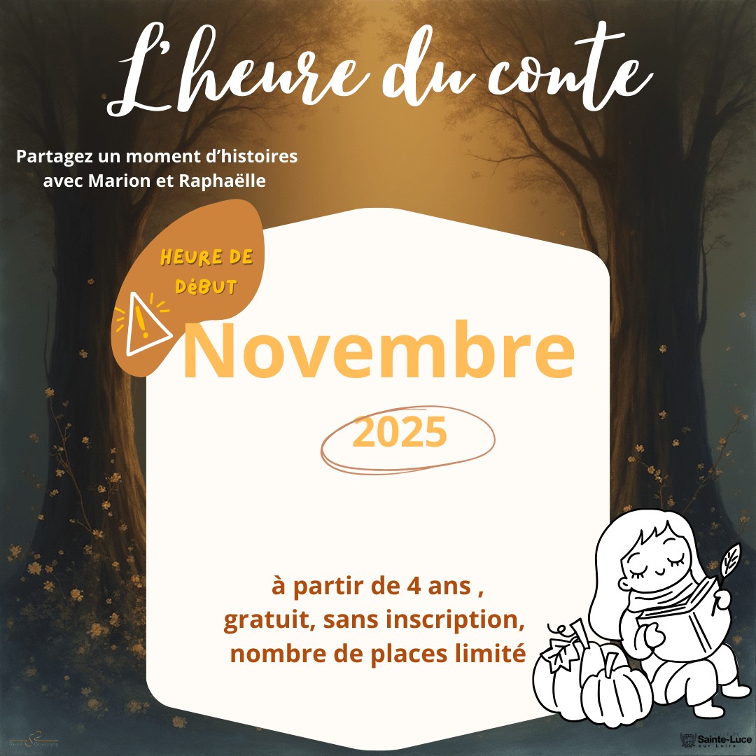 Heure du conte de novembre 2025
